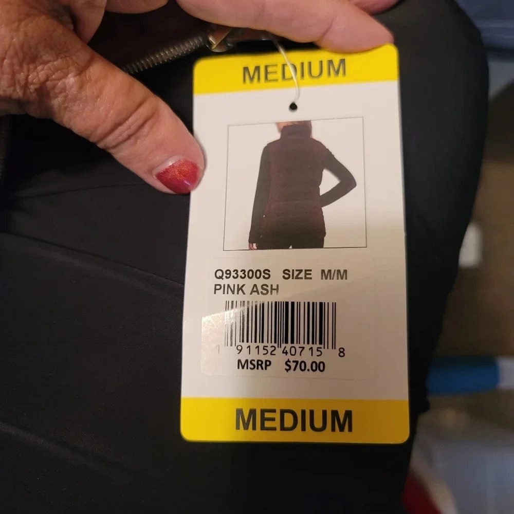 ZeroXposurLavender Velour Vest  NWT - Picture 5 of 5